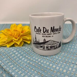 Cafe Du Monde New Orleans White Coffee Mug